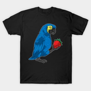 Parrot Strawberry Fruit T-Shirt